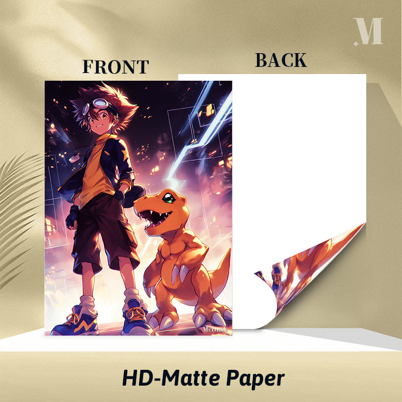 A0142 Agumon and Taichi - Digimon