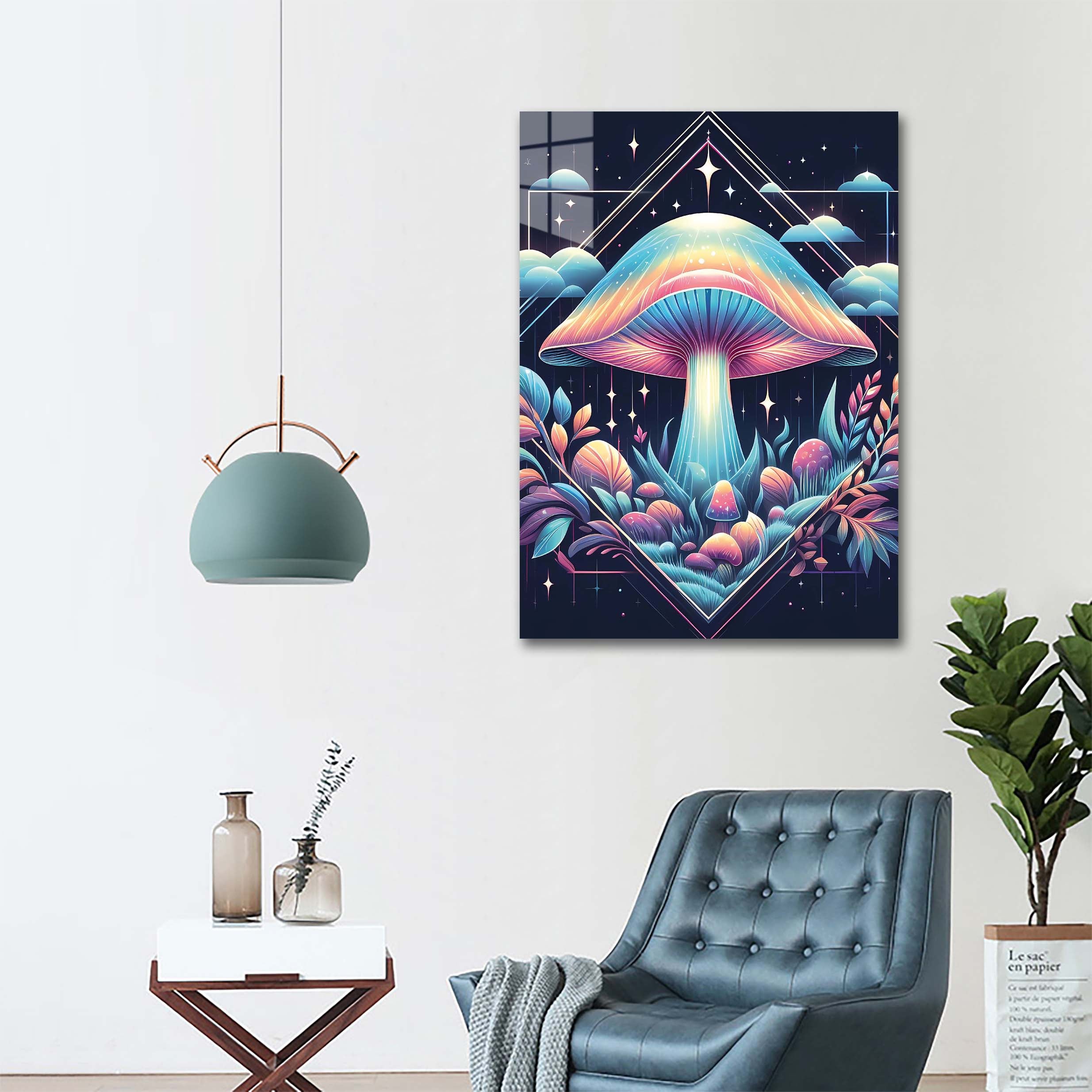 Ancient big mushroom