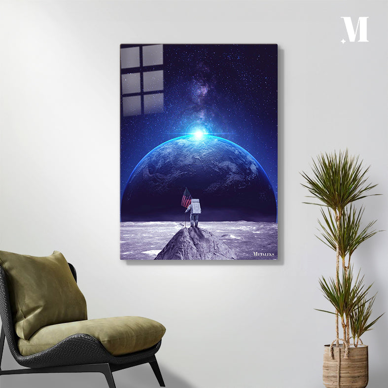 Astronaut Moon Landing H0801-25