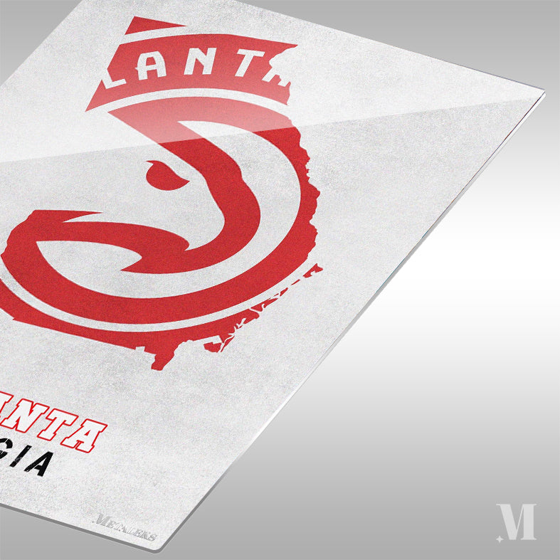 Atlanta Hawks Atlanta Georgia State Map
