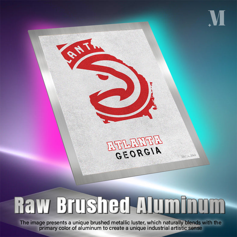 Atlanta Hawks Atlanta Georgia State Map