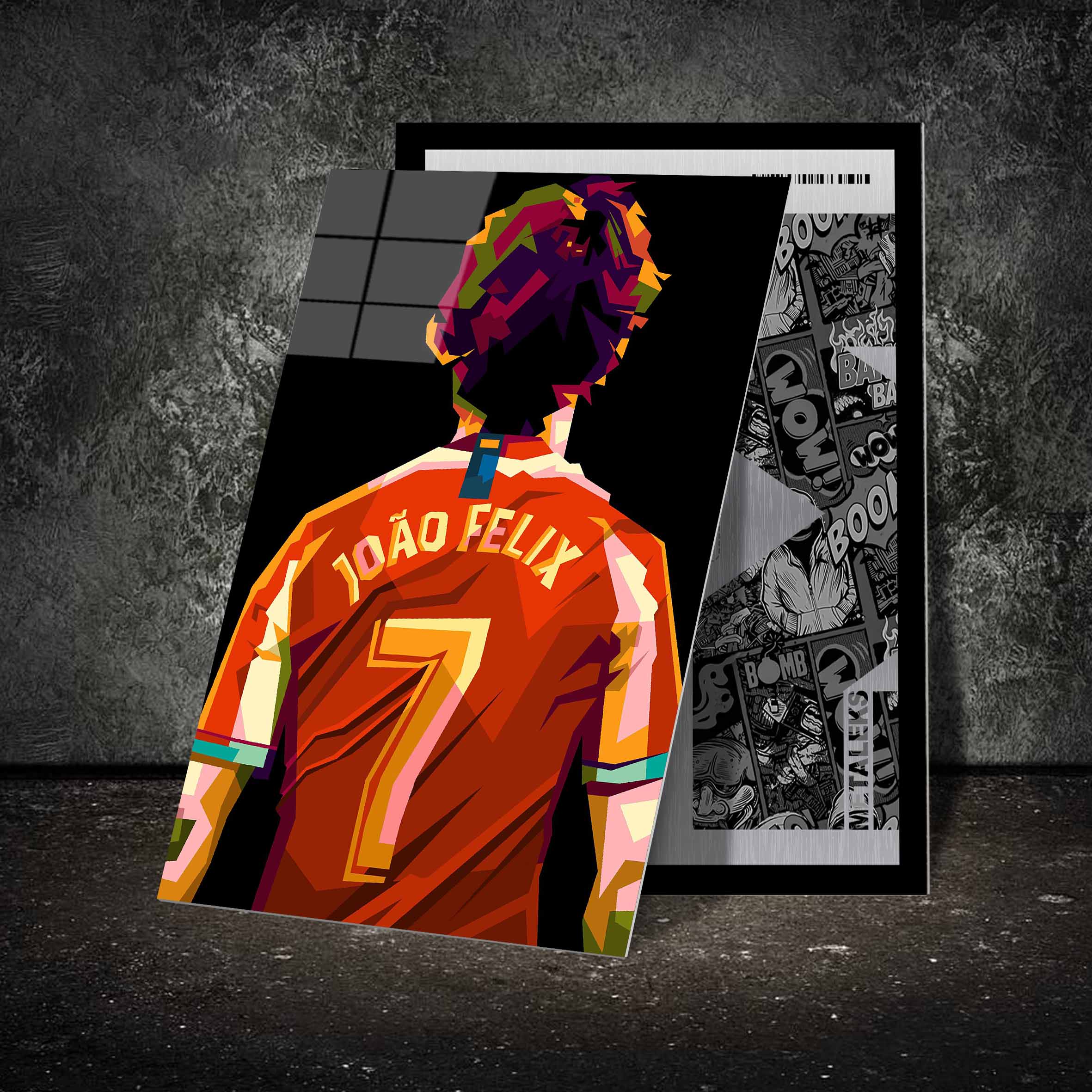 Best pop art Football Joao Felix in trending