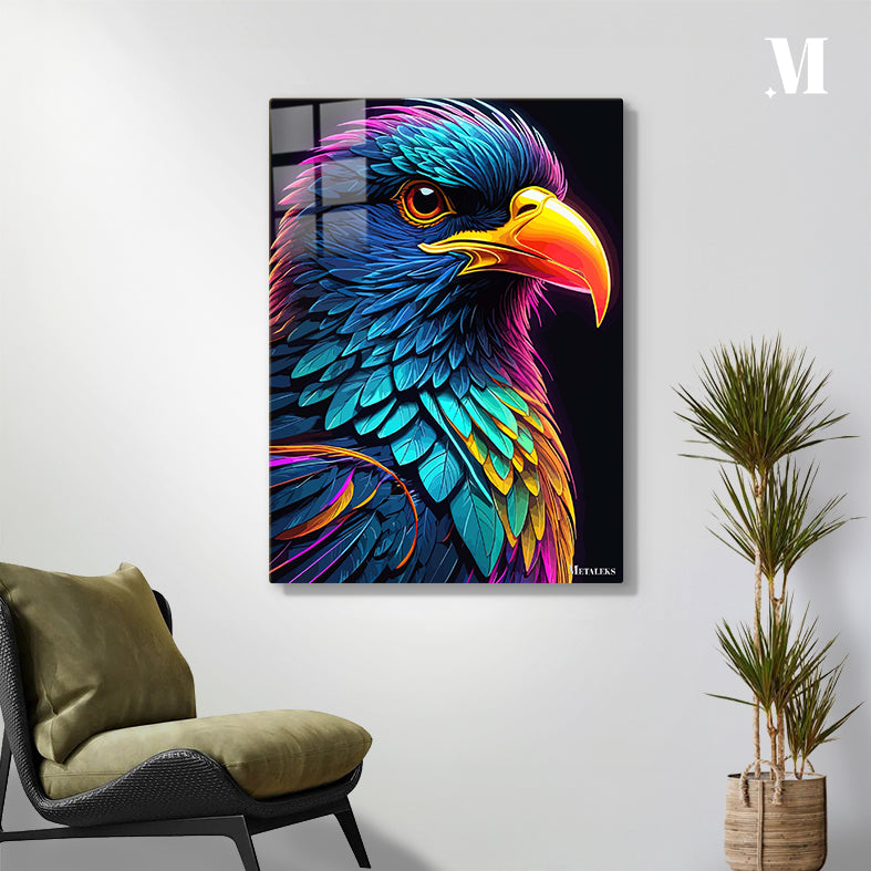 Bird neon theme