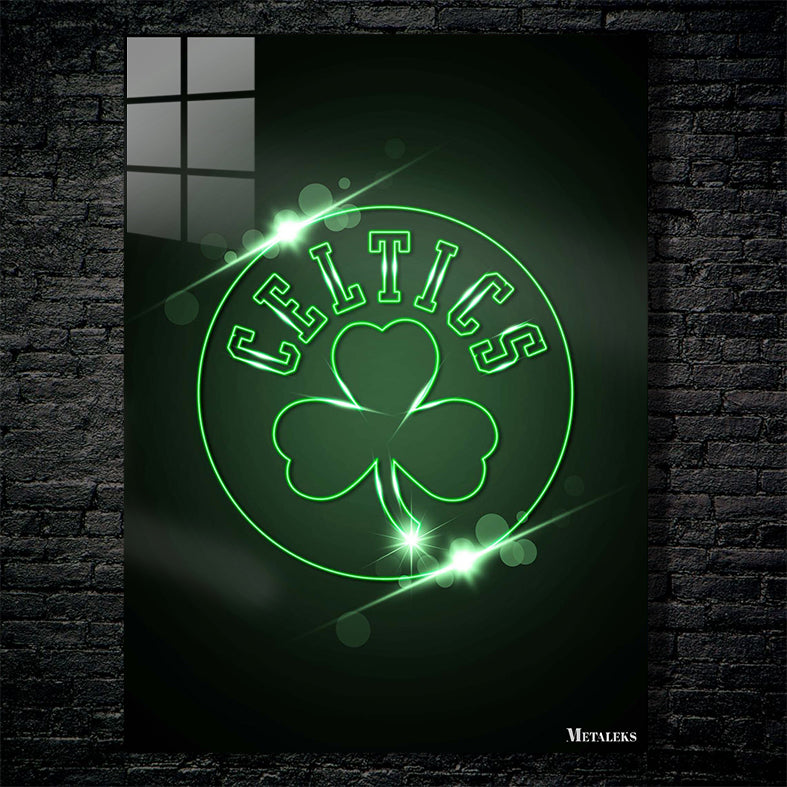 Boston Celtics Neon