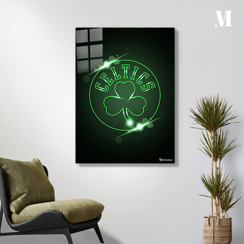 Boston Celtics Neon
