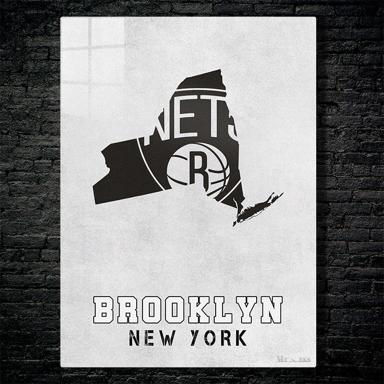 Brooklyn Nets New York State Map