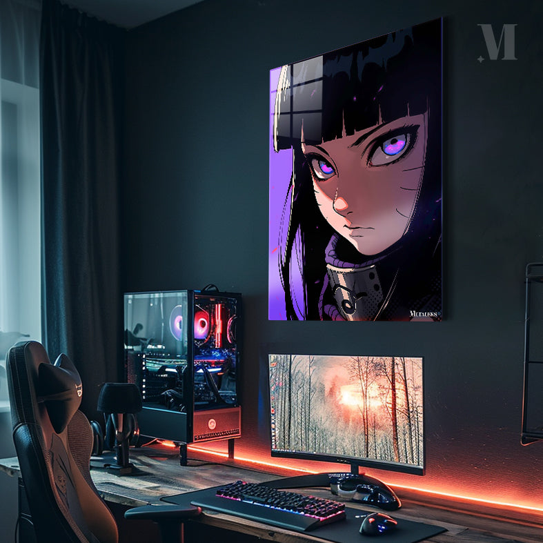 Byakugan Beauty Hinata's Path of Quiet Strength