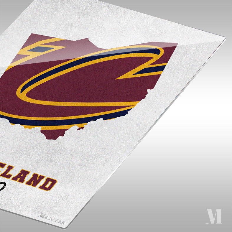 Cleveland Cavaliers Cleveland Ohio State Map