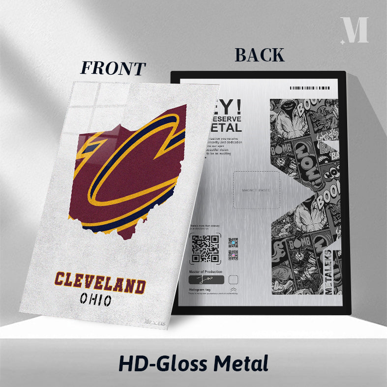 Cleveland Cavaliers Cleveland Ohio State Map
