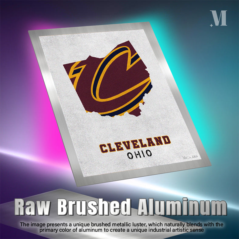 Cleveland Cavaliers Cleveland Ohio State Map