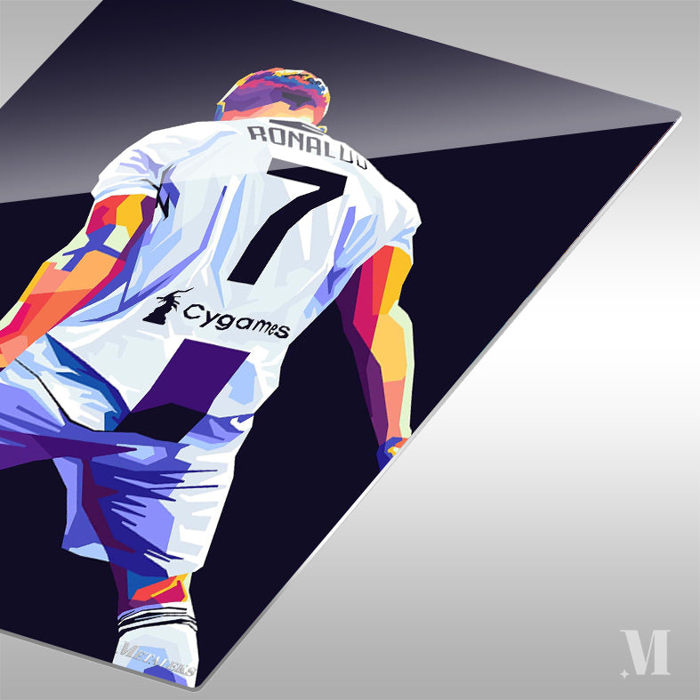 Cristiano Ronaldo wpap pop art