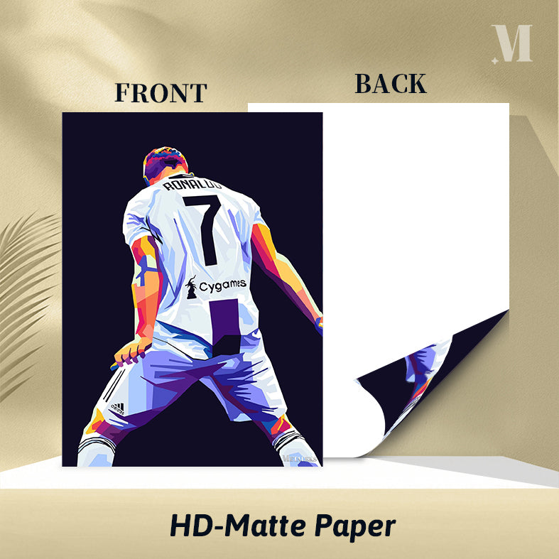 Cristiano Ronaldo wpap pop art