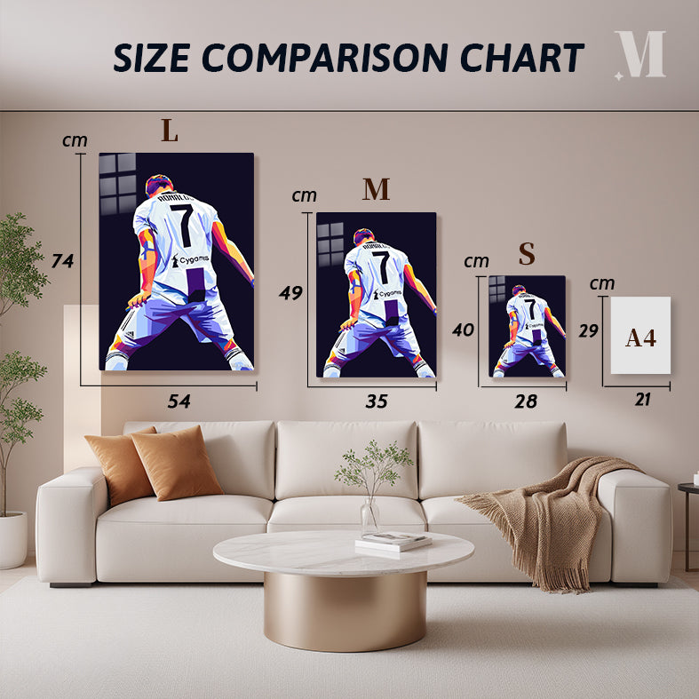 Cristiano Ronaldo wpap pop art
