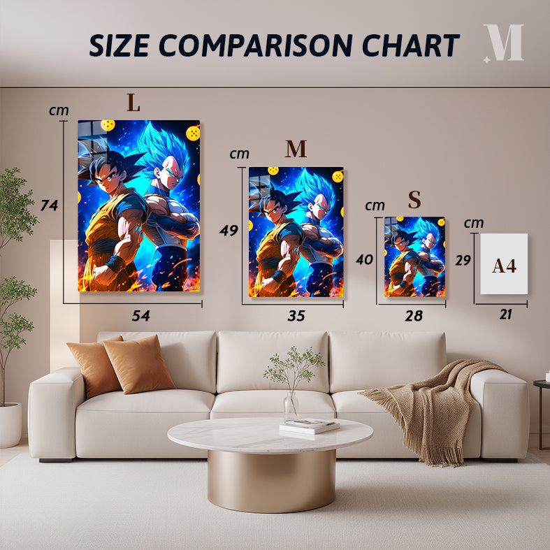 D - 257 GOKU AND VEGETA H0731-25