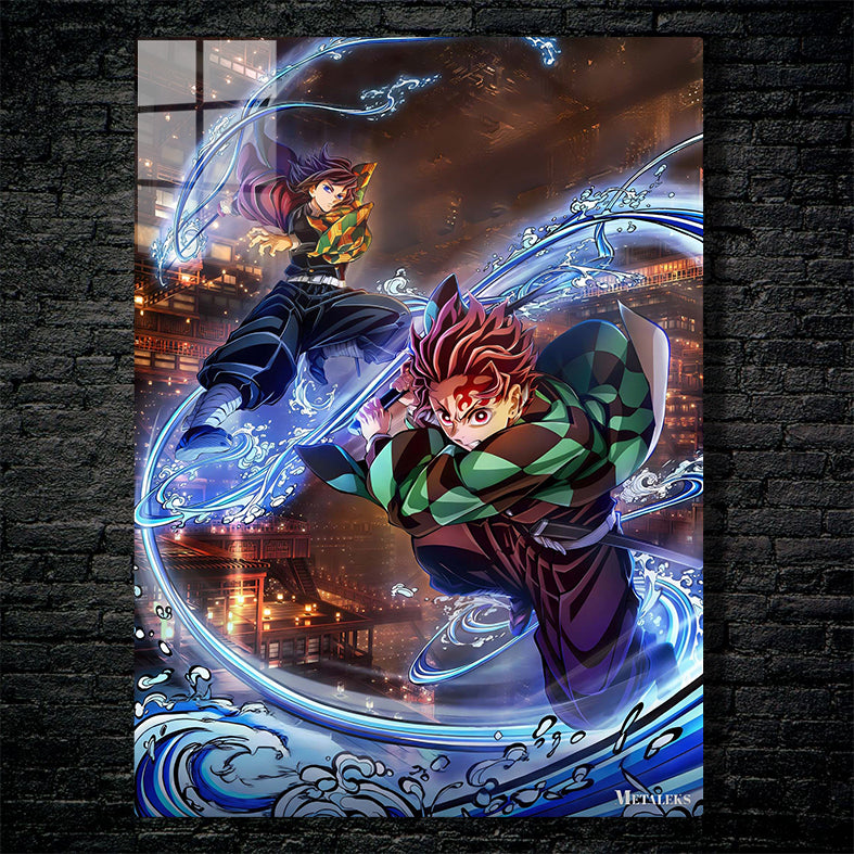 Demon Slayer Kimetsu no Yaiba Tanjiro Kamado Giyu Tomioka L0801-25