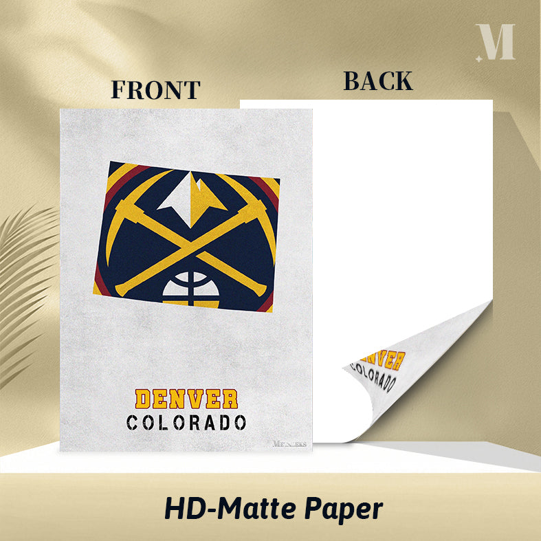 Denver Nuggets Denver Colorado State map