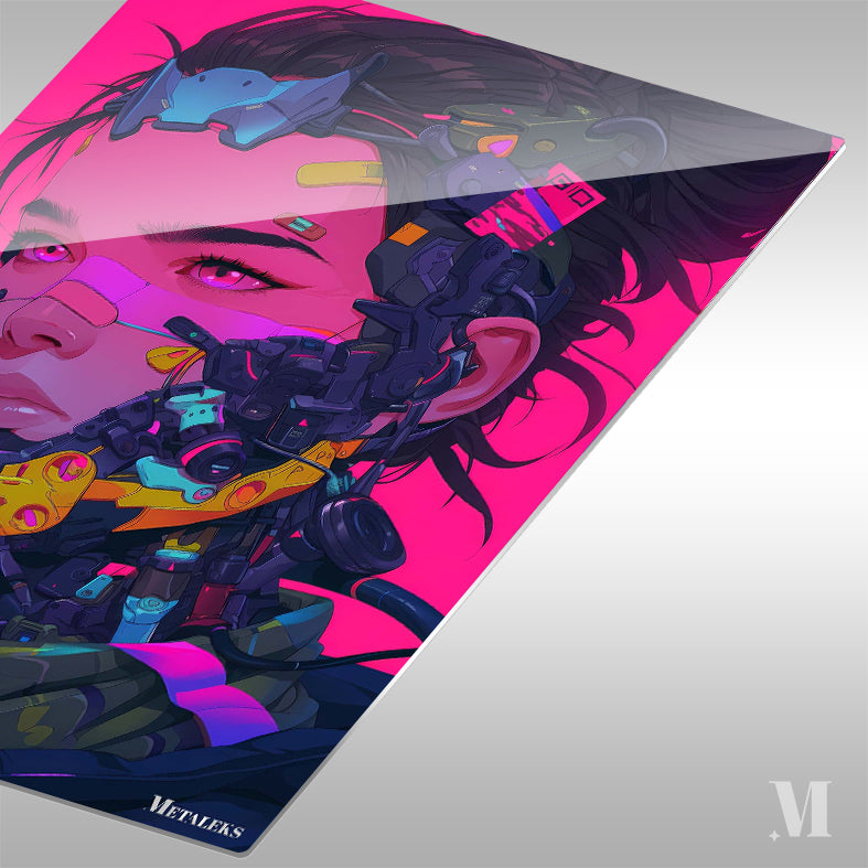 Futuristic Popart Girl v10