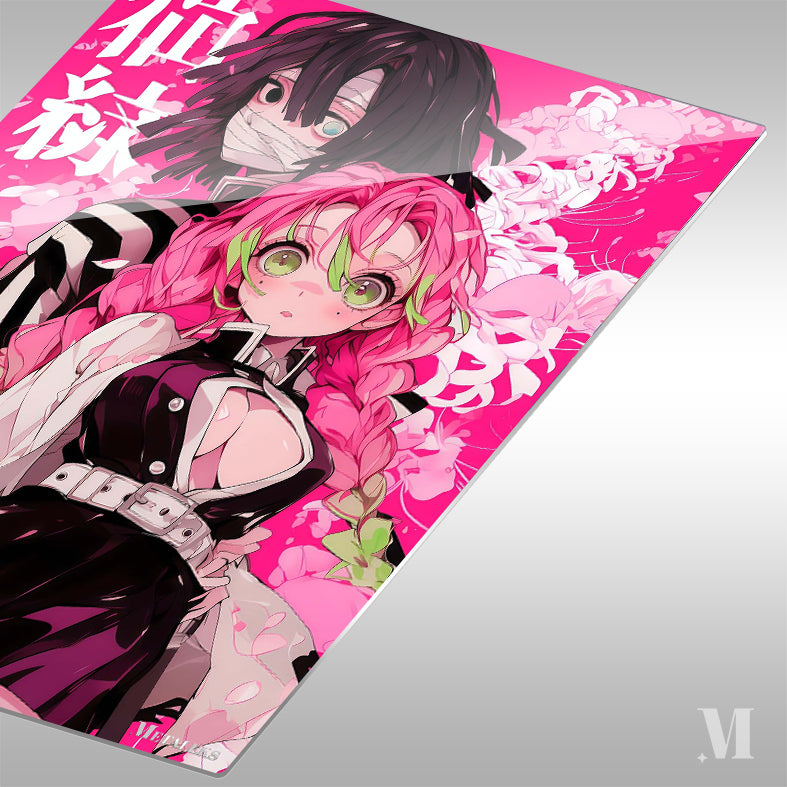 GE0216 Obanai and Mitsuri Kanroji Demon Slayer