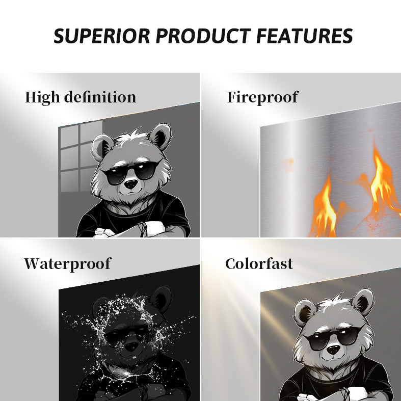 Gangster Bear Artwork
