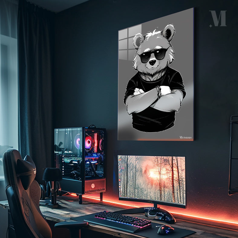 Gangster Bear Artwork