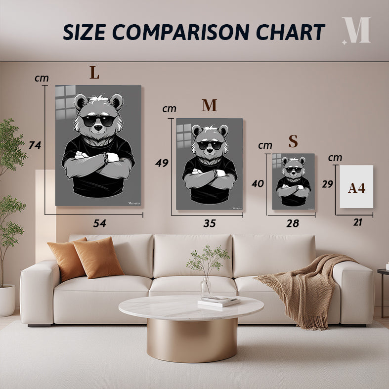 Gangster Bear Artwork