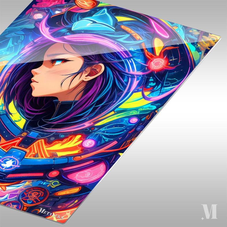 Ghost in the Shell Neon Art 6