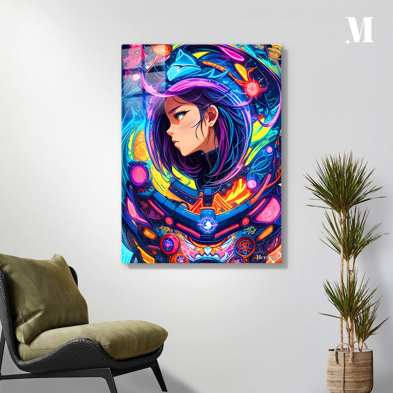 Ghost in the Shell Neon Art 6