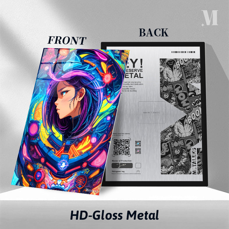 Ghost in the Shell Neon Art 6