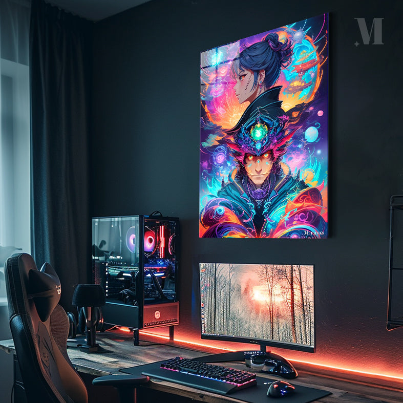 Ghost in the Shell Neon Art 7