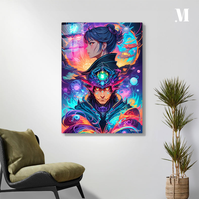 Ghost in the Shell Neon Art 7