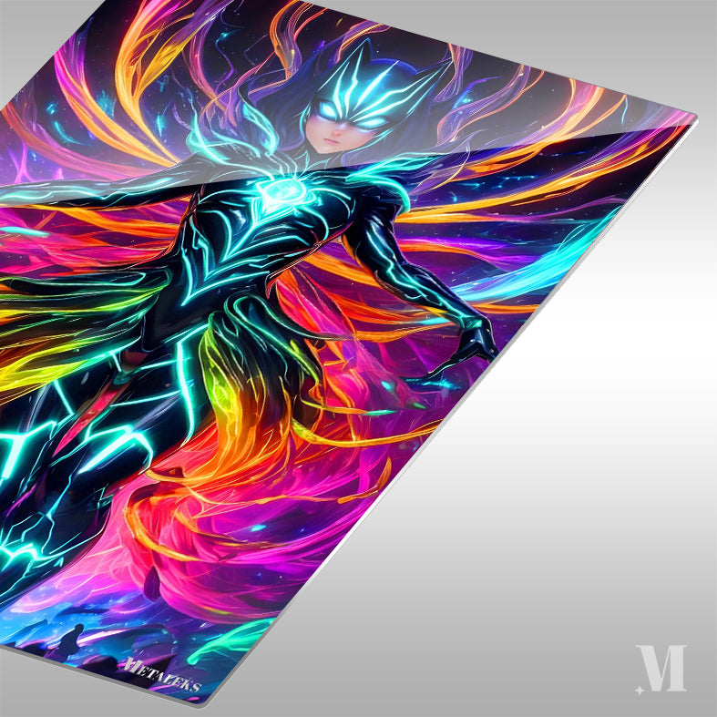 Ghost in the shell cat color neon