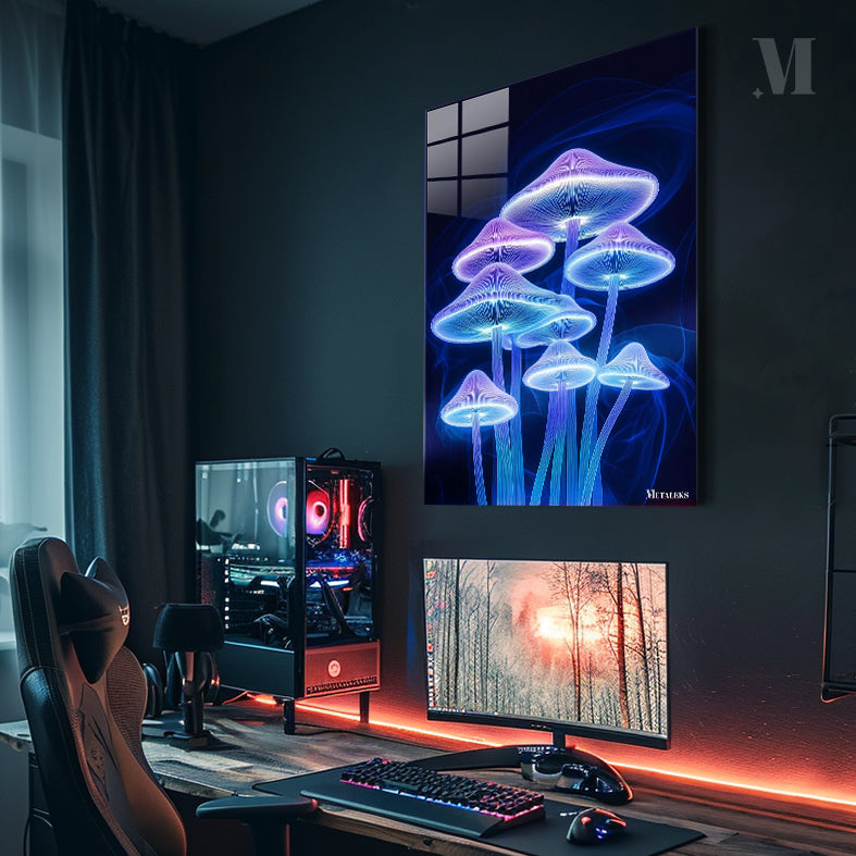 Glowing mushroom-M2607