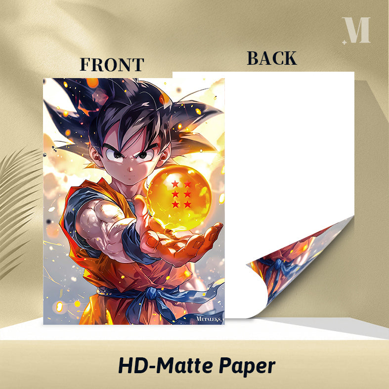 Goku with the dragon ball