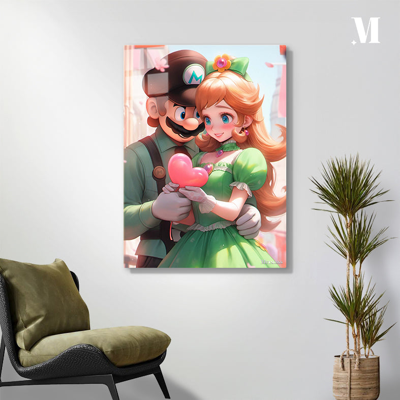 Green-Capped Guardian Luigi and Peach's Mushroom Kingdom Chronicles