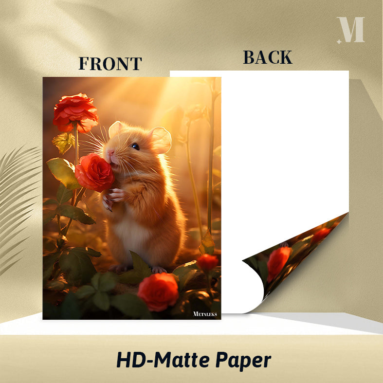 Hamster in Roses
