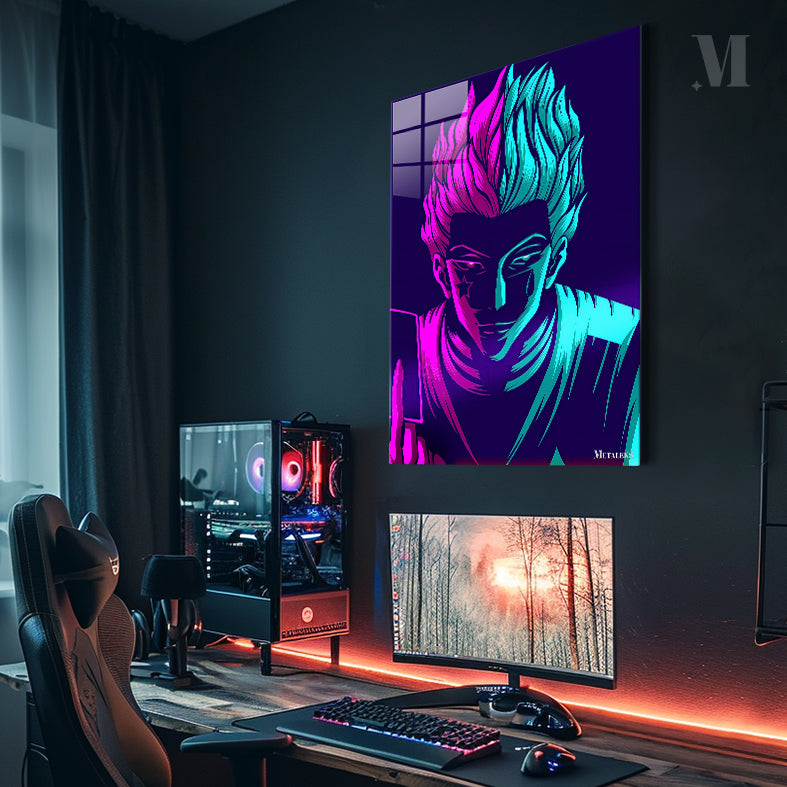 Hisoka neon style