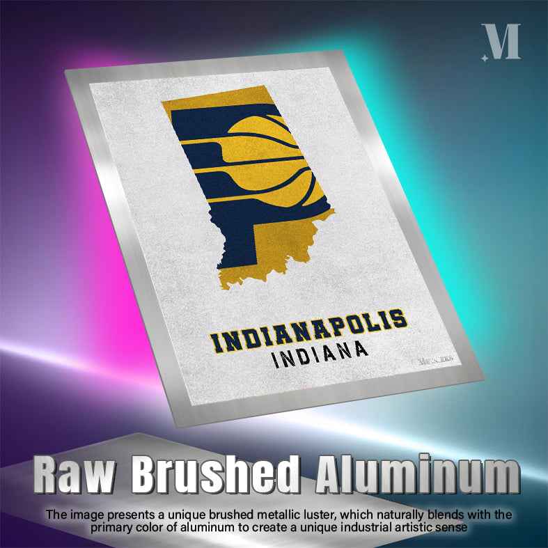 Indiana Pacers Indianapolis Indiana State Map