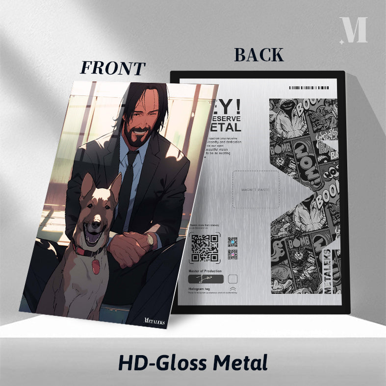 John Wick and dog (2)