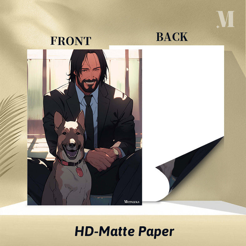John Wick and dog (2)