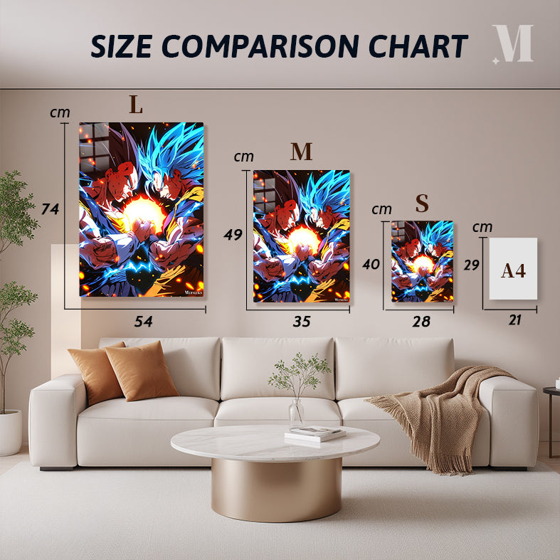 K-0247 VEGETA VS GOKU H0801-25