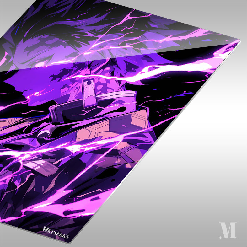 Kamado Tanjiro Lightning Purple Demon Slayer