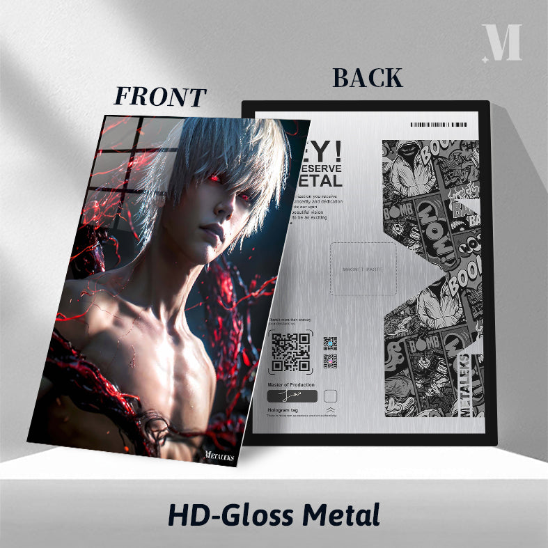 Kaneki Ken Bare Chest Portrait