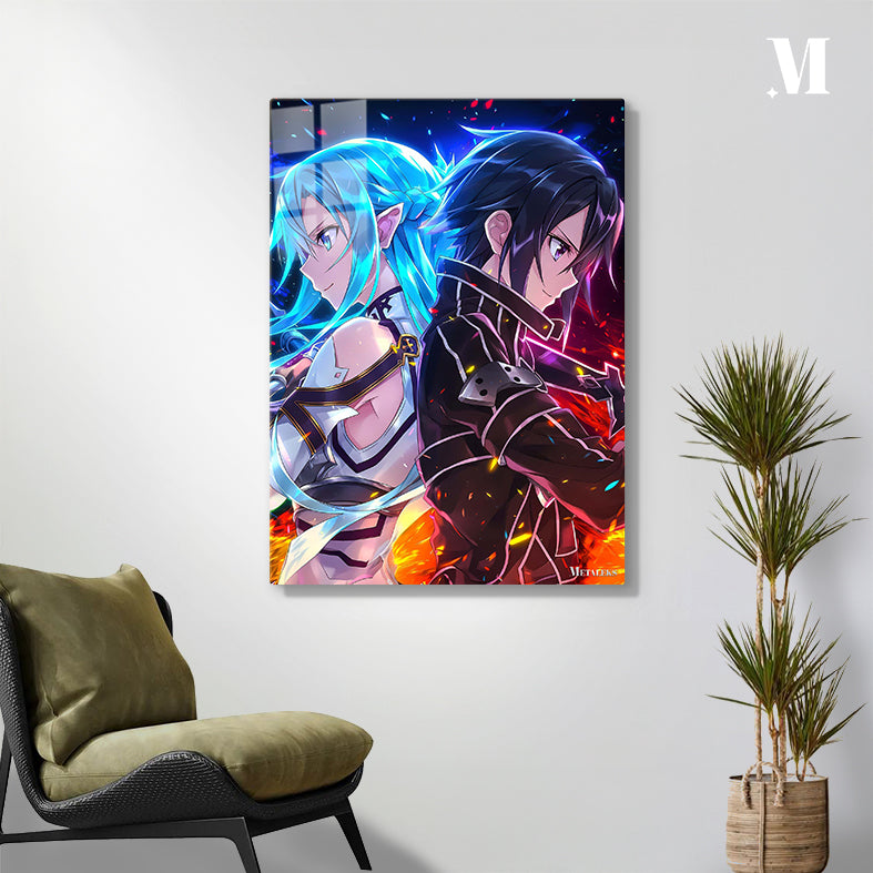 Kirito and Asuna - Sword art online
