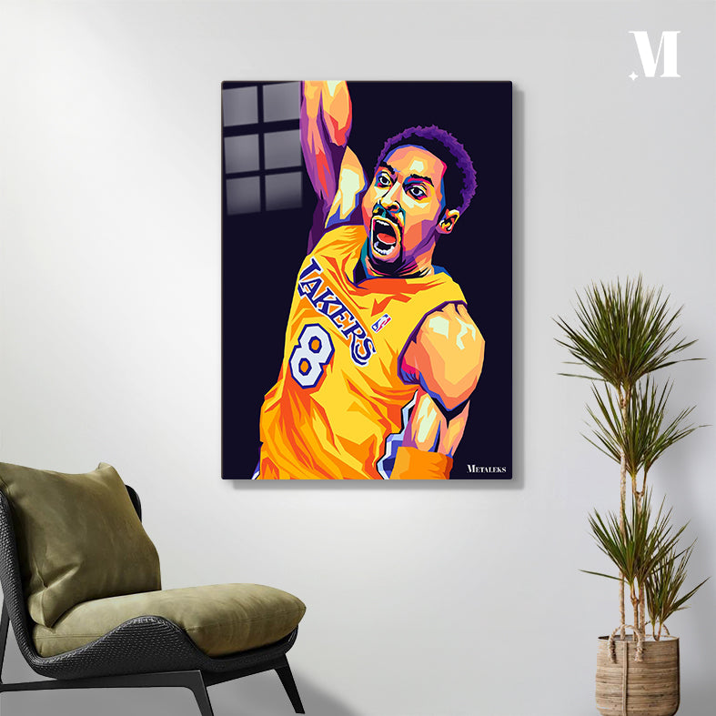 Kobe Braynt in wpap pop art