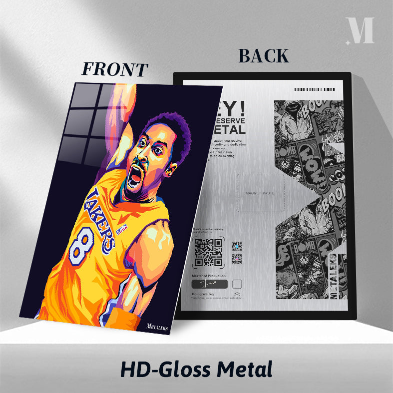 Kobe Braynt in wpap pop art