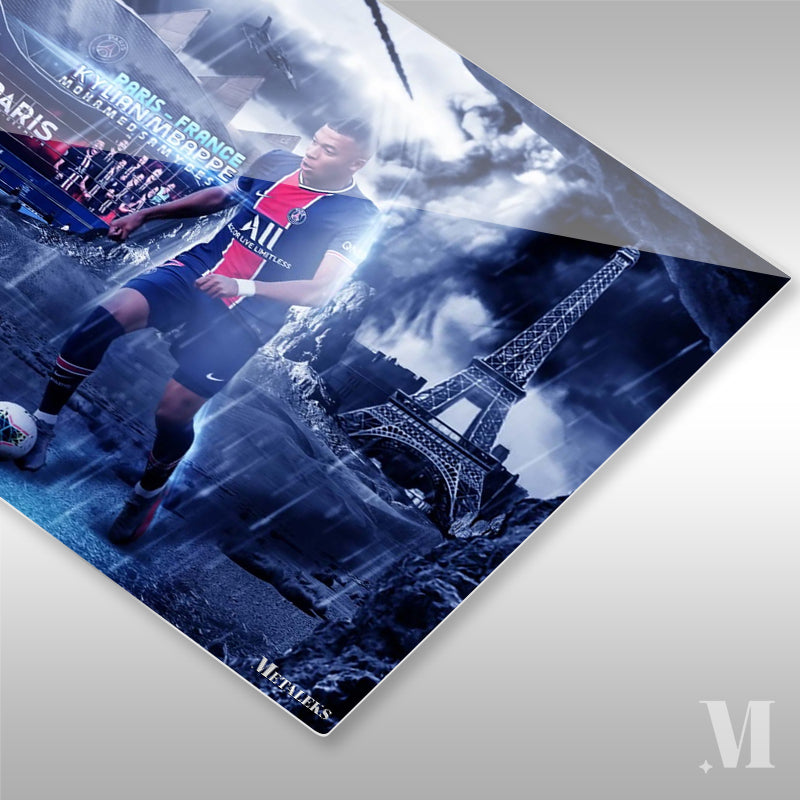 Kylian Mbappe Minimalist art