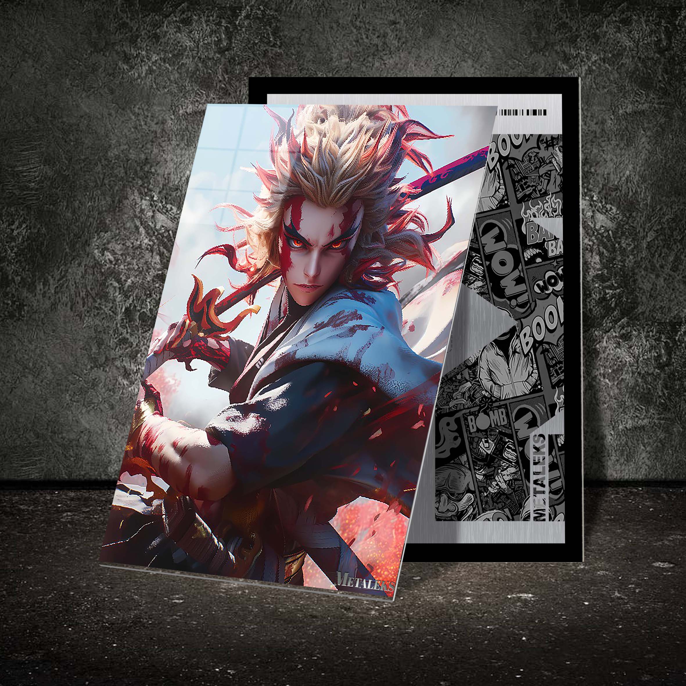 Ky¨jur¨ Rengoku Red-designed by @charujan_journey