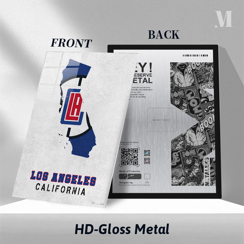Los Angeles Clippers California State Map