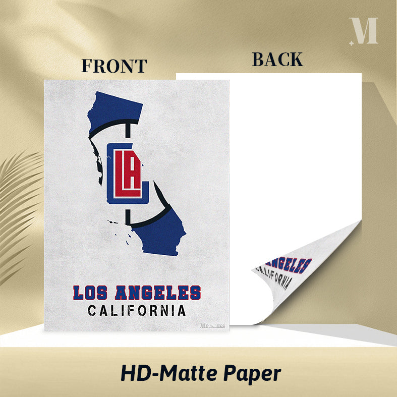 Los Angeles Clippers California State Map