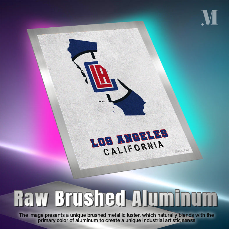 Los Angeles Clippers California State Map